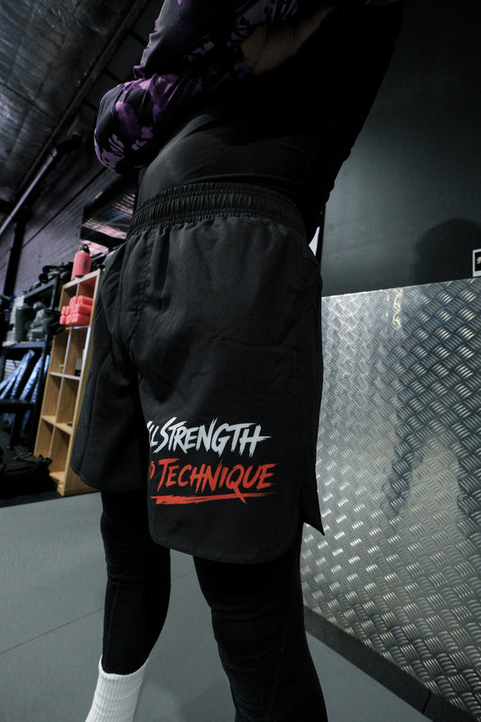 ASNT Black Training Shorts