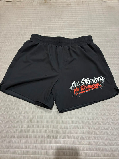 ASNT Black Training Shorts